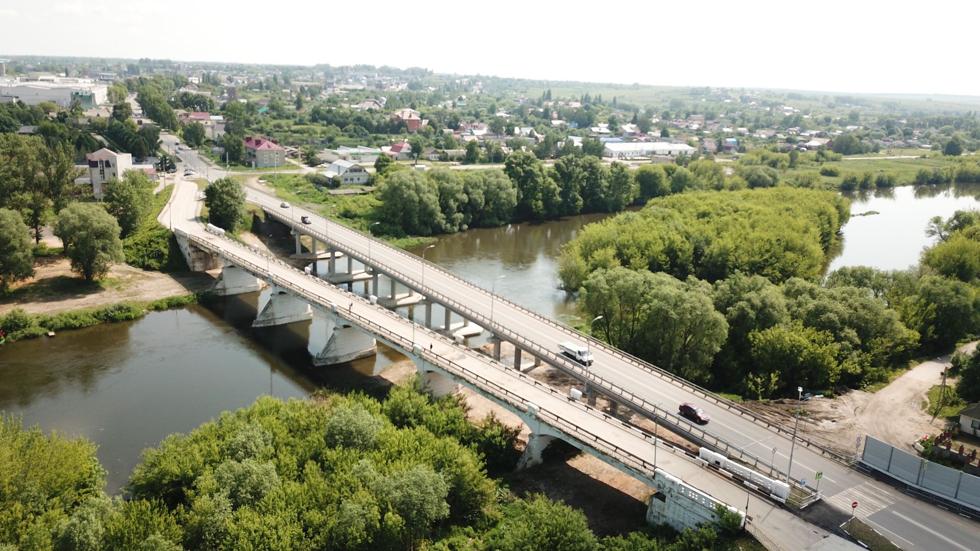 Реконструкция мостового перехода через реку Дон